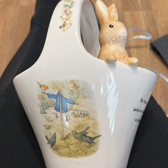 Vintage 1998 Beatrix Potter Peter Rabbit vase - Picture 7 of 8